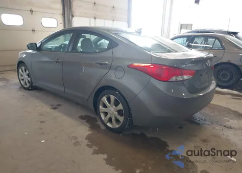 2013 Hyundai Elantra Limited from USA, damaged, VIN 5NPDH4AE8DH194975
